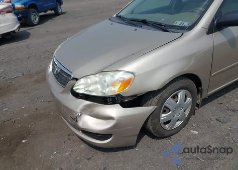 2007 Toyota Corolla Le из США, поврежденный, VIN 2T1BR32E27C760682